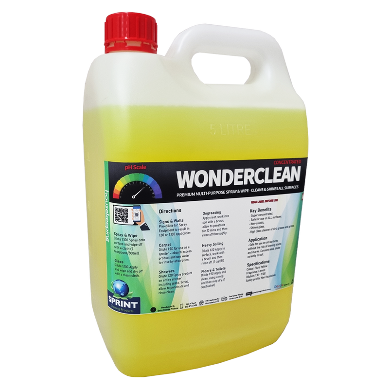 Wonderclean Premium Multi Purpose Spray & Wipe - Sprint Cleaning Products