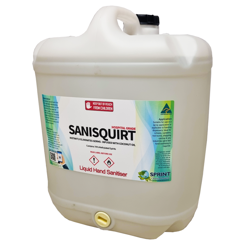 Sani-Squirt Liquid Hand Sanitiser - Sprint Cleaning Products