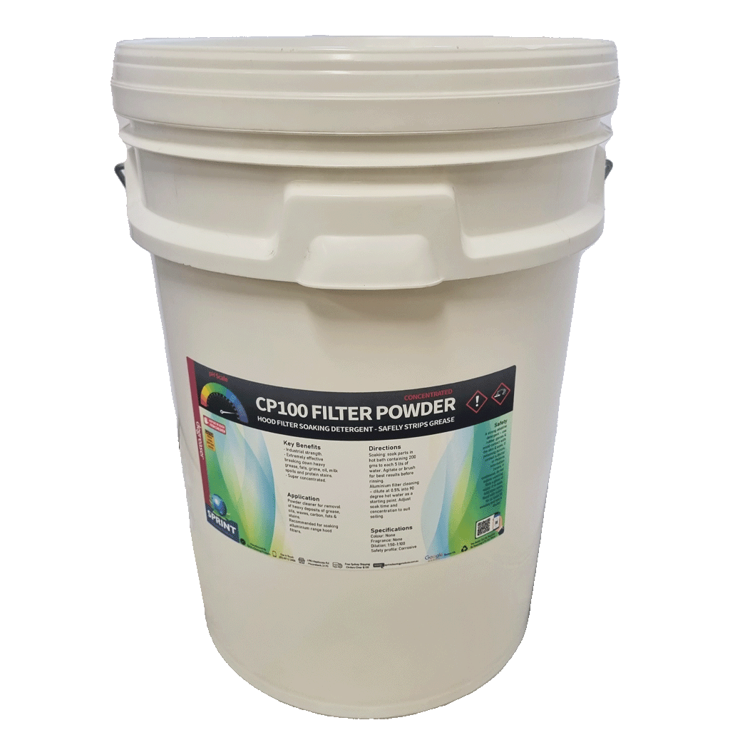 Buy CP100- Commercial Filter cleaning Powder Online | Sprint Cleaning ...