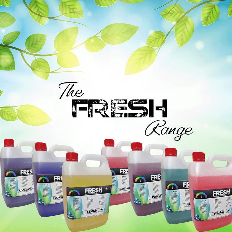 Fresh 3in1 Cleaner Sanitiser & Deodoriser Range - Sprint Cleaning Products