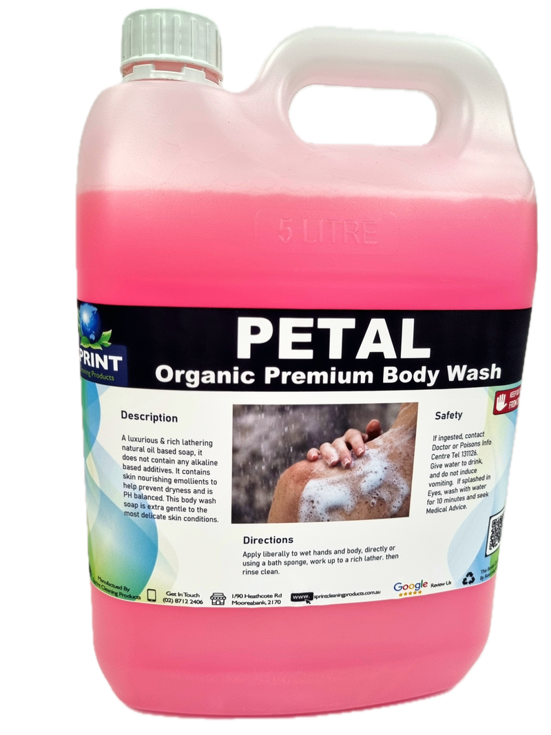 Petal Body Wash - Premium Organic for sensitive skins
