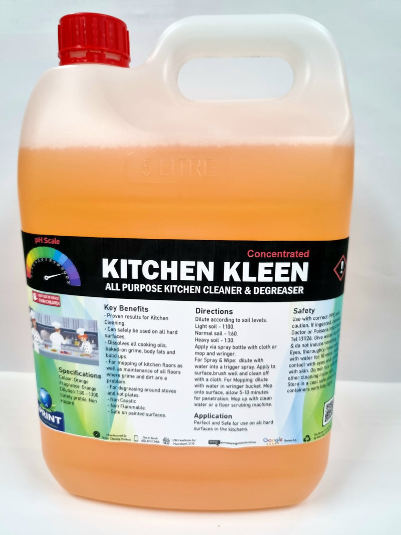 Kitchen Kleen - Cleaner and Degreaser