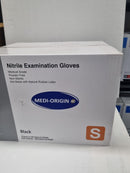Medi-Origin Nitrile Powder Free Gloves - Black (M, L, XL)