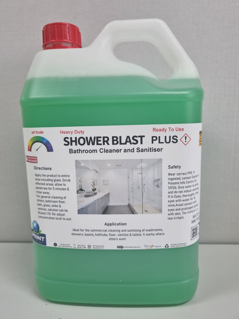Shower Blast Plus - Heavy Duty Bathroom Cleaner