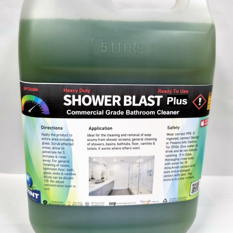 Shower Blast Plus - Heavy Duty Bathroom Cleaner - Sprint Cleaning Products