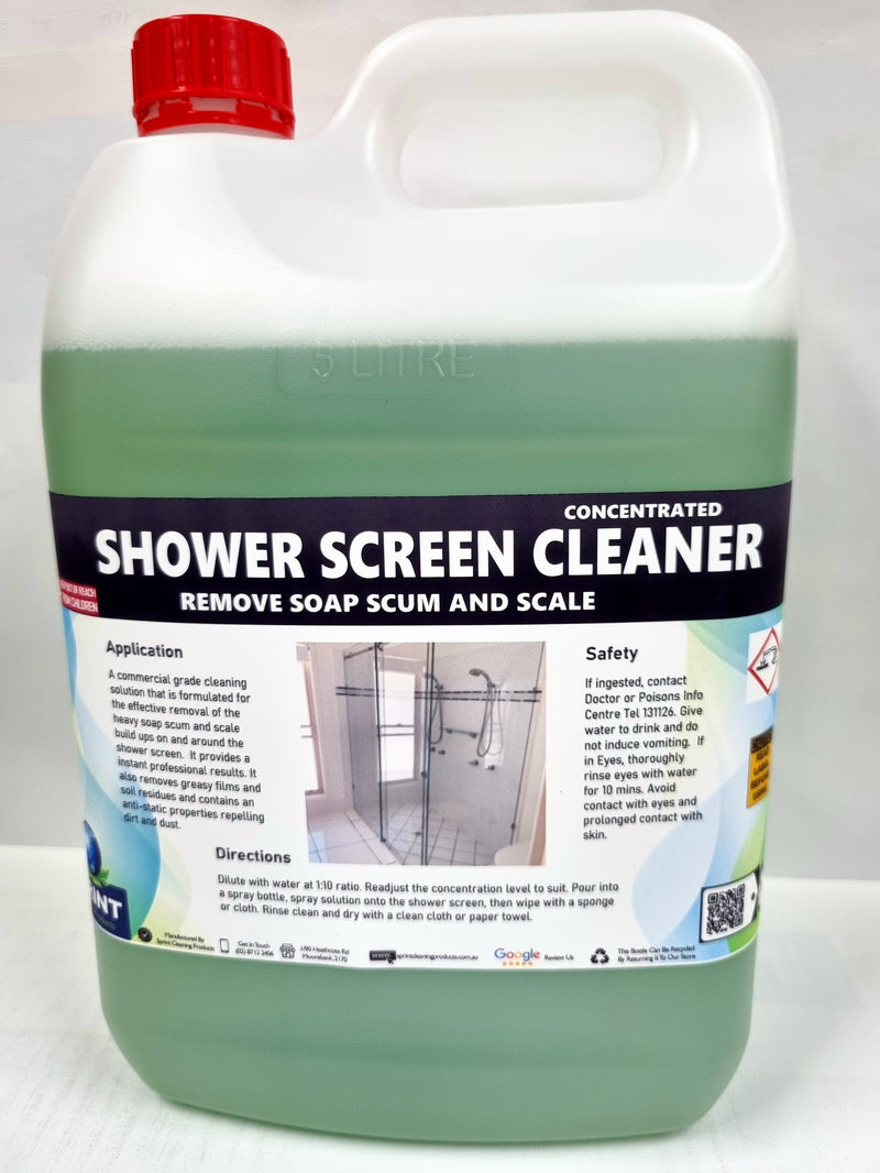 Shower Screen Cleaner - Soap Scums & Scale Remover