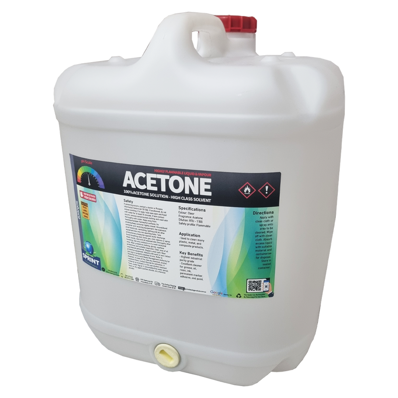 Acetone Propanone 100% - Sprint Cleaning Products