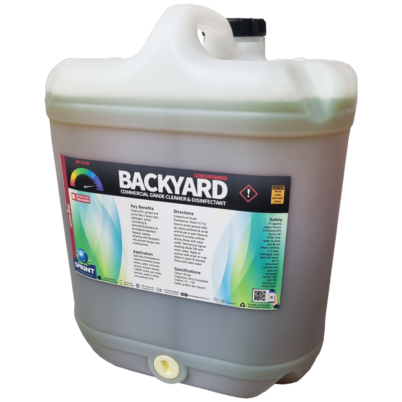 Buy Backyard Commercial Grade Cleaner & Disinfectant Online Sprint