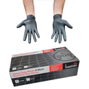 Nitrile Black Diamond Grip Heavy Duty Gloves TGA - Bastion