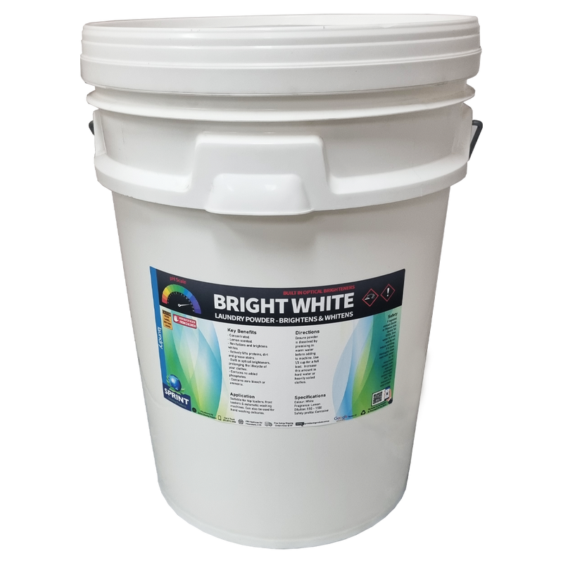 Bright White Lemon Laundry Powder - Sprint Cleaning Products