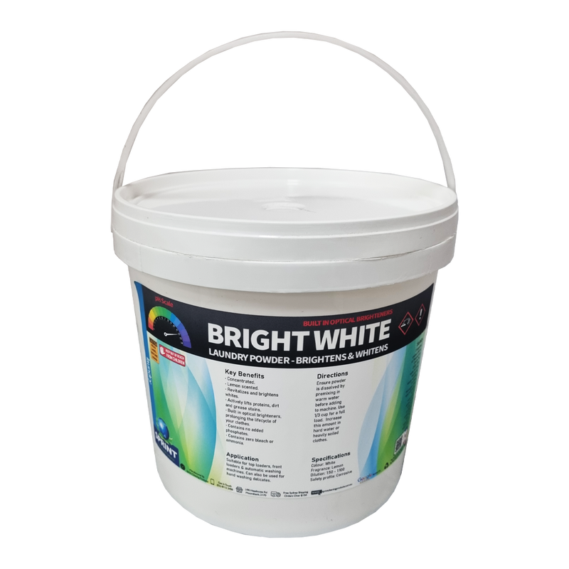 Bright White Lemon Laundry Powder - Sprint Cleaning Products