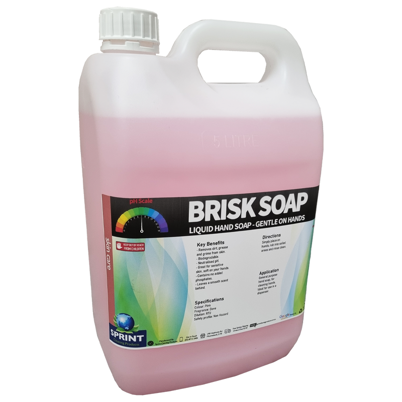 Brisk Liquid Hand Soap - Sprint Cleaning Products