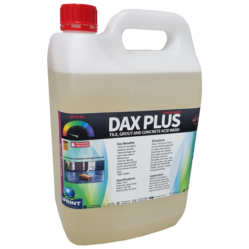 Dax Plus Tile Grout & Concrete Restorer - Sprint Cleaning Products
