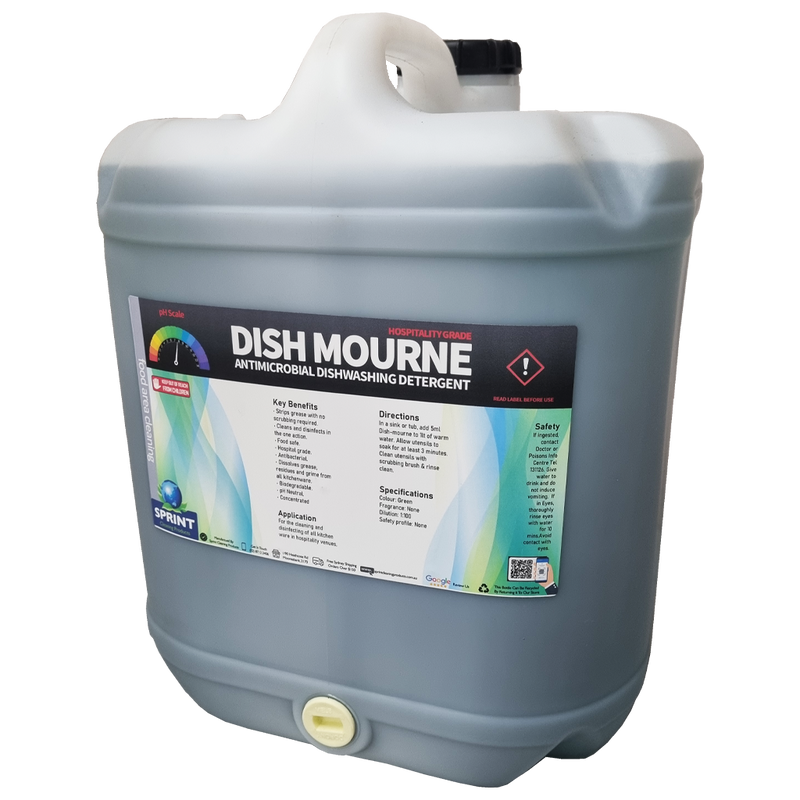 Dish Mourne Antimicrobial Dishwashing Detergent - Sprint Cleaning Products