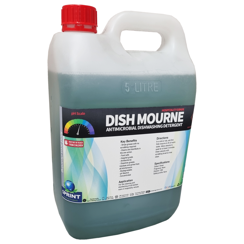 Dish Mourne Antimicrobial Dishwashing Detergent - Sprint Cleaning Products