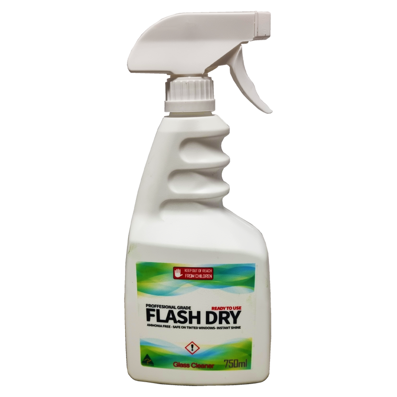 Flash Dry - Tinted Glass Cleaner - Sprint Cleaning Products