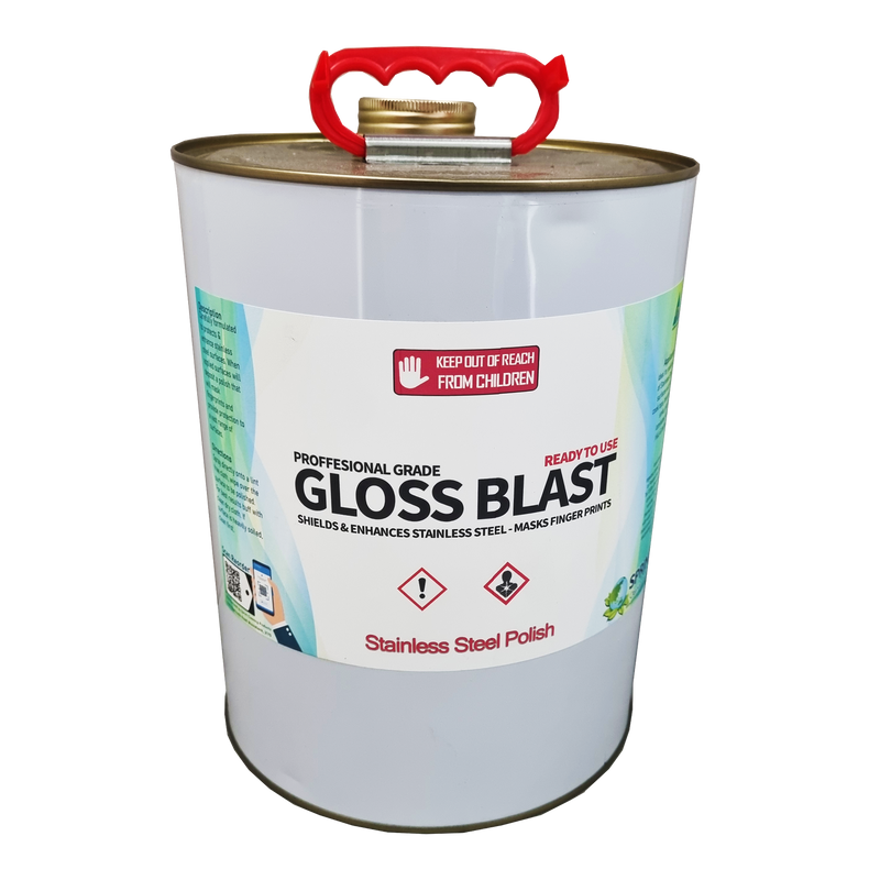 Gloss Blast - Stainless Steel Polish - Sprint Cleaning Products