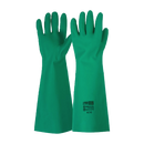 Nitrile Long Green Chemical Resistant Gloves 46cm Length - Sprint Cleaning Products