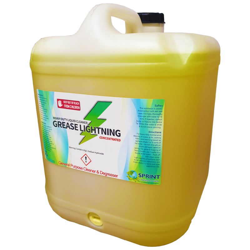 Grease Lightning - General Purpose Cleaner & Degreaser - Sprint Cleaning Products