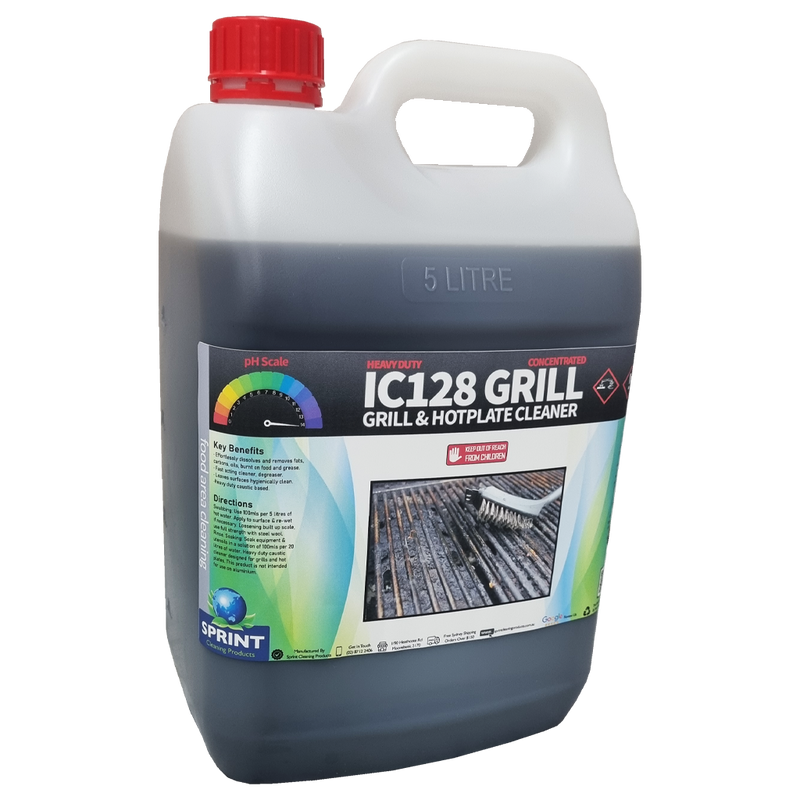 IC128 Grill & Hotplate Cleaner - Sprint Cleaning Products