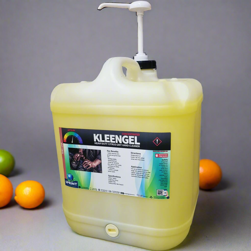 Kleengel Citrus Heavy Duty Grit Hand Cleaner - Sprint Cleaning Products