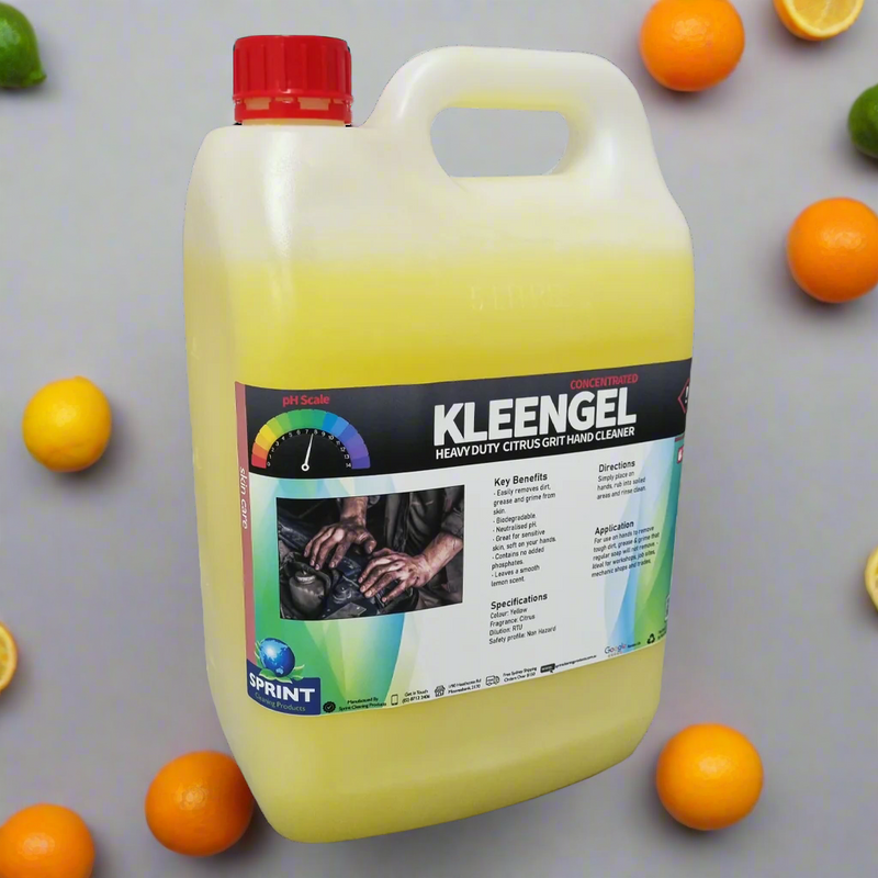 Kleengel Citrus Heavy Duty Grit Hand Cleaner - Sprint Cleaning Products