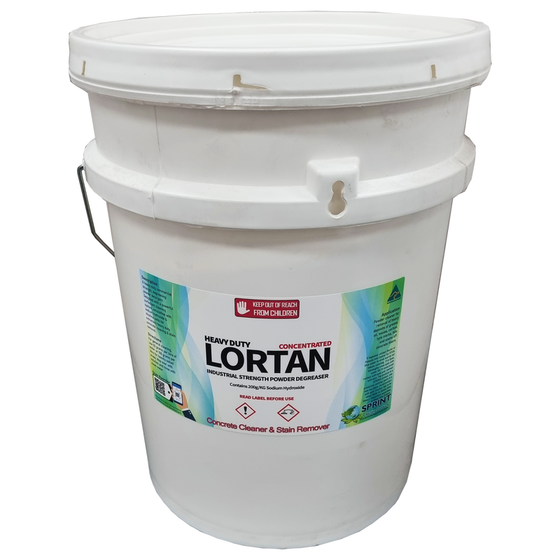 Lortan Concrete Cleaner and Stain Remover - Sprint Cleaning Products