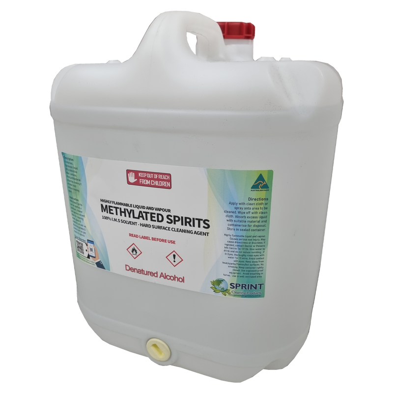 Methylated Spirits Denatured Alcohol - Sprint Cleaning Products