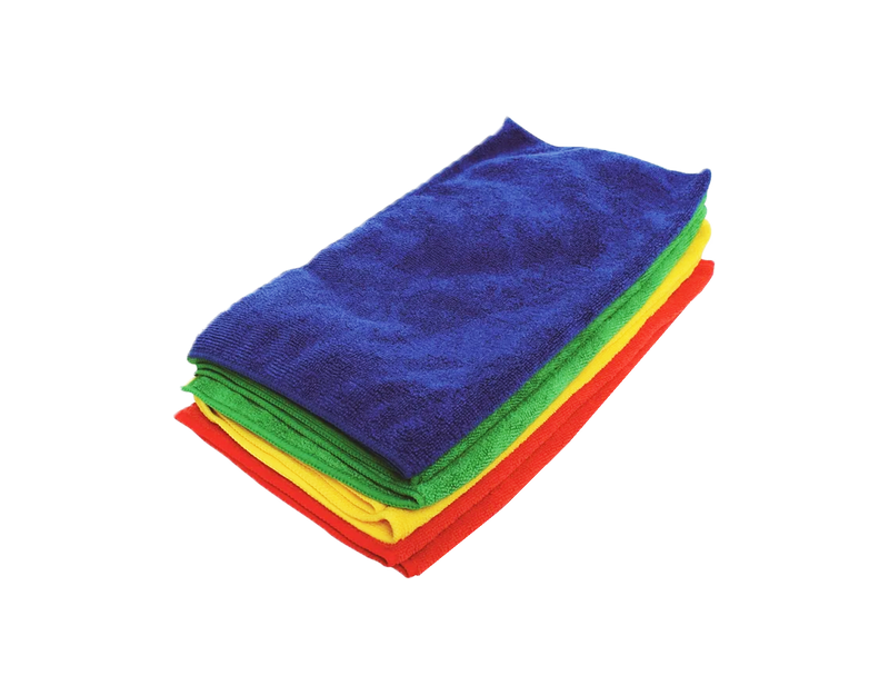 Microfibre Cloths 8PK - 100% Thick & Absorbant - Sprint Cleaning Products