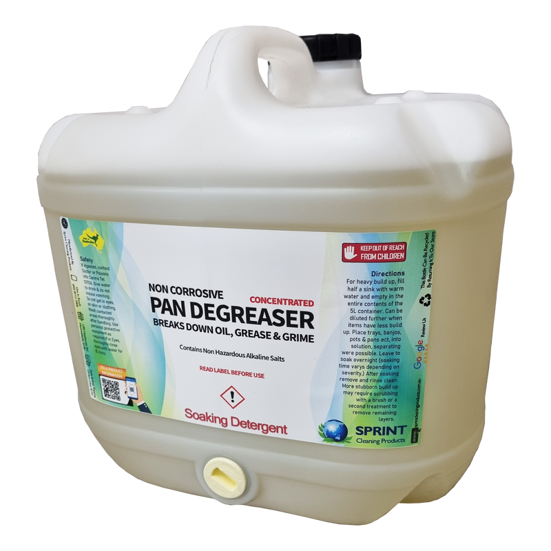 Pan Degreaser Soaking Detergent - Sprint Cleaning Products