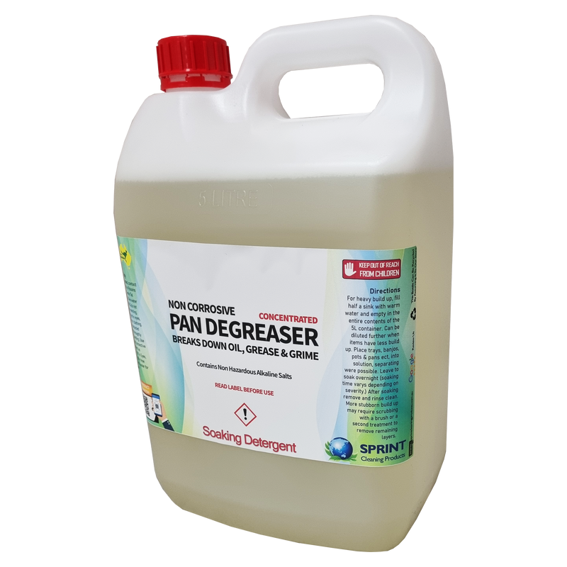 Pan Degreaser Soaking Detergent - Sprint Cleaning Products