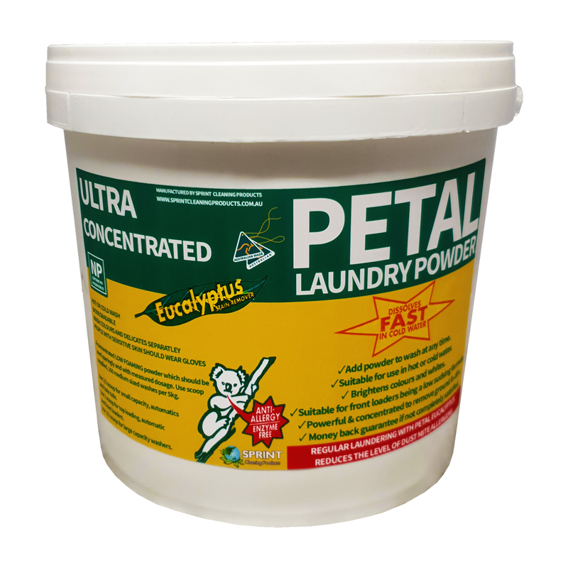 Petal Eucalyptus - All Purpose Laundry Powder - Sprint Cleaning Products
