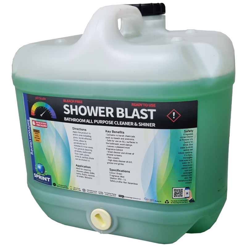 Shower Blast Bathroom All Purpose Cleaner - Sprint Cleaning Products