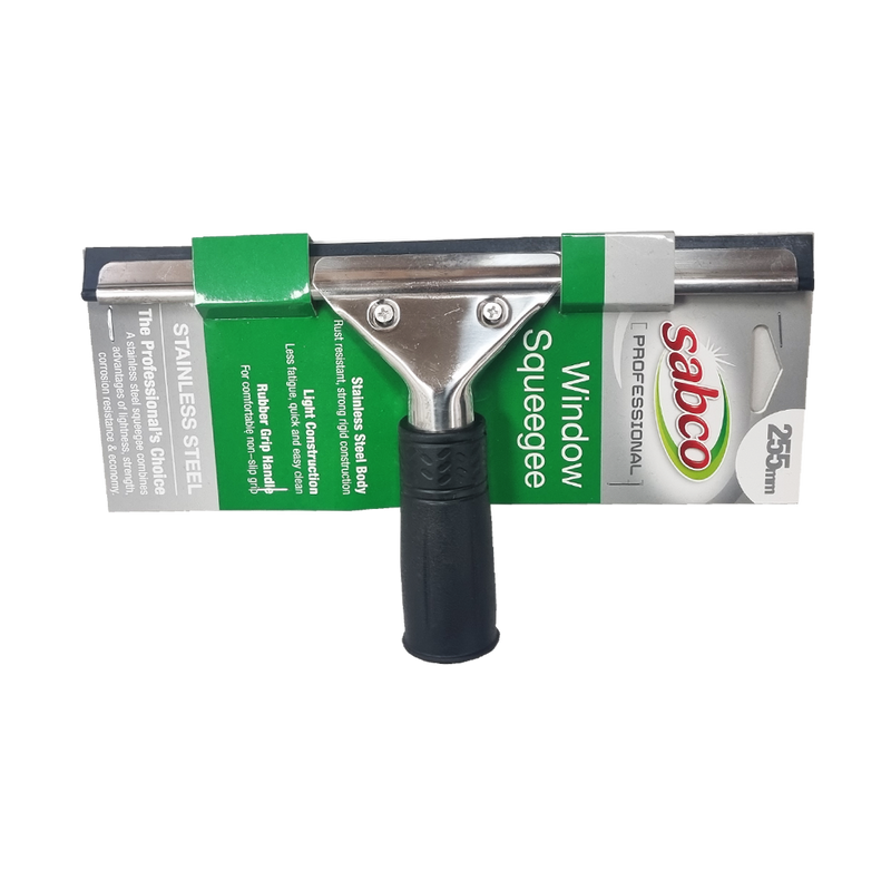 Squeegee Stainless Steel 255mm - Sabco