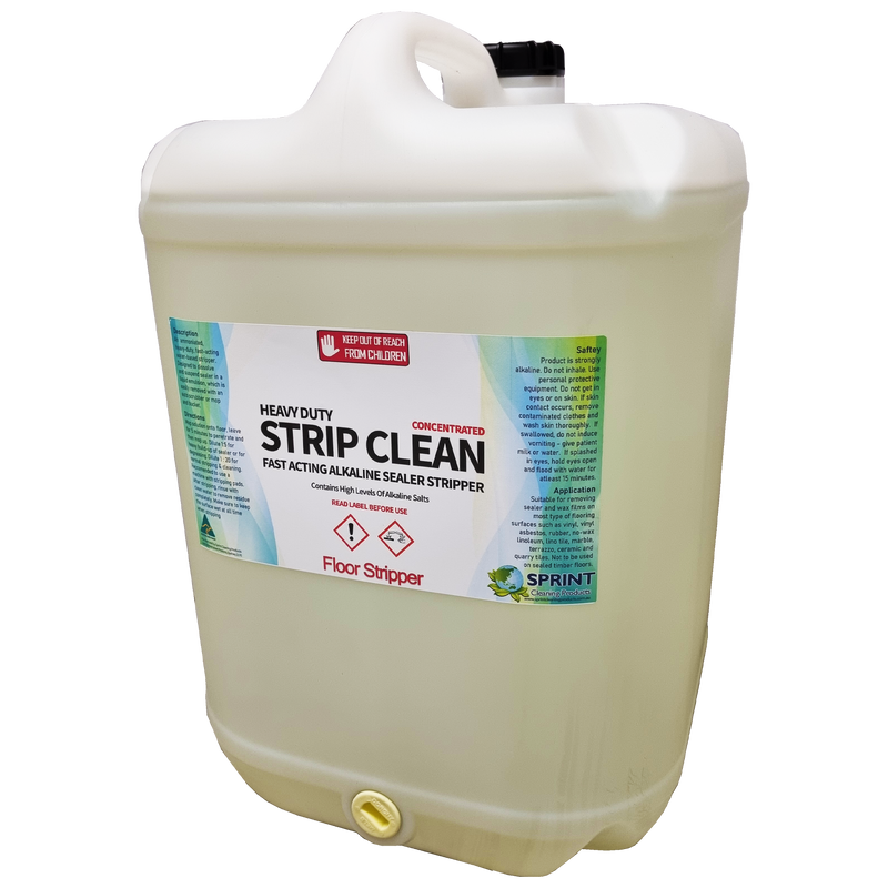 Strip Clean Sealer and Wax Stripper - Sprint Cleaning Products