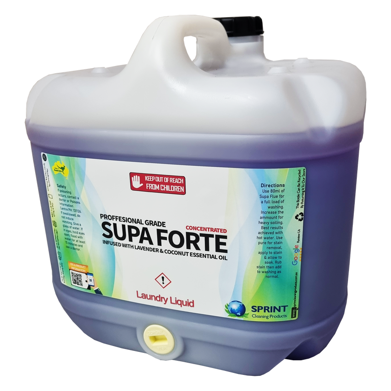 Supa Forte - Laundry Liquid Coconut & Lavender - Sprint Cleaning Products