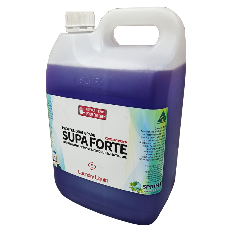 Supa Forte - Laundry Liquid Coconut & Lavender - Sprint Cleaning Products