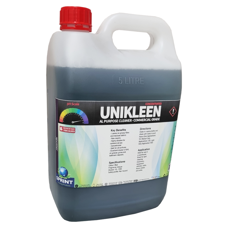 Unikleen - Commercial Spray & Wipe - Sprint Cleaning Products