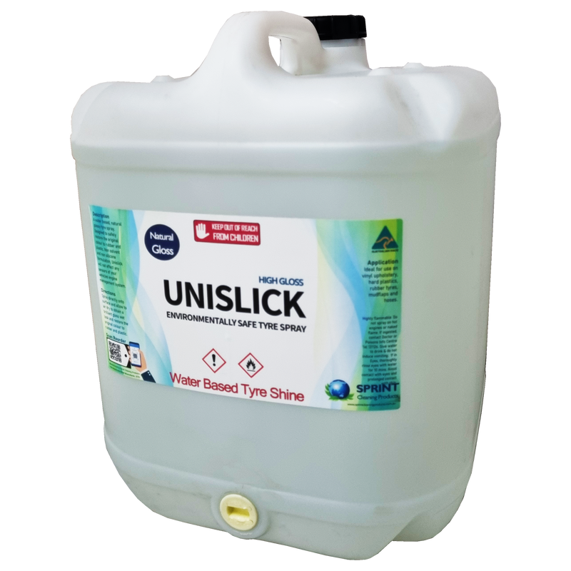 Unislick Water Based Tyre Shine - Sprint Cleaning Products