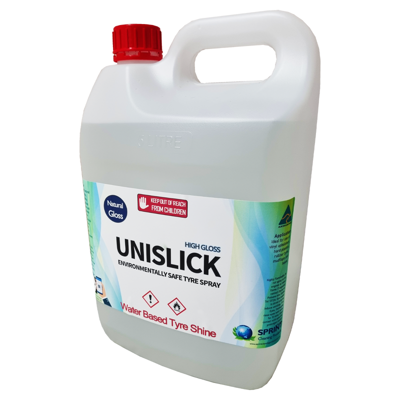 Unislick Water Based Tyre Shine - Sprint Cleaning Products