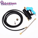 RoboPressure Carbon Fibre 35ft/10.52m Extendable High Pressure Telescopic Cleaning Pole With Gun - Sprint Cleaning Products