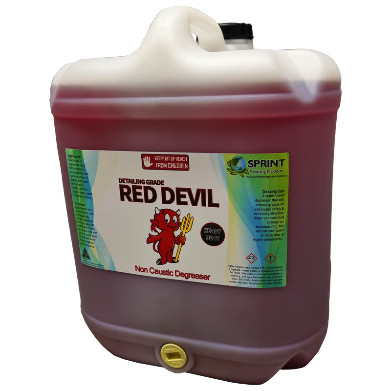 Red Devil Non Caustic Detailing Degreaser - Sprint Cleaning Products