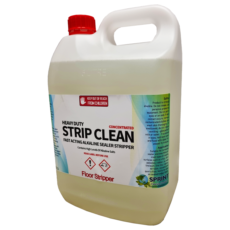 Strip Clean Sealer and Wax Stripper - Sprint Cleaning Products